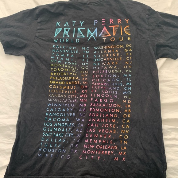 Black Katy Perry T-Shirt - Picture 2 of 2